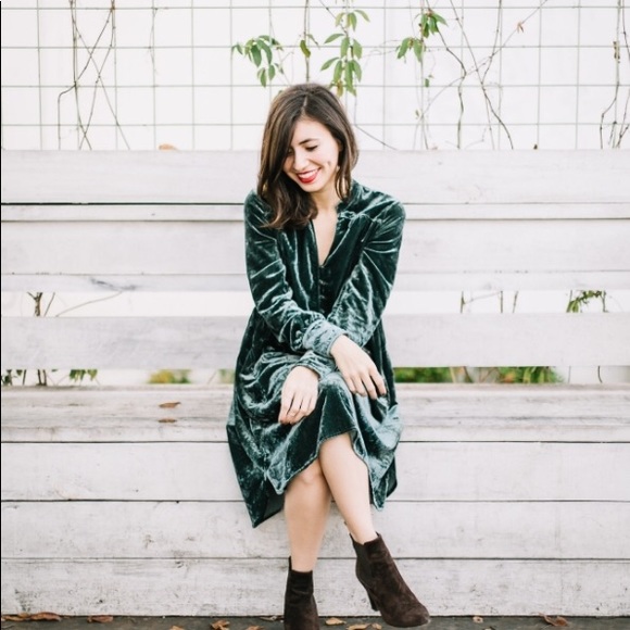 anthropologie holding horses velvet shirt dress Holding Horses Velvet Dress Sale